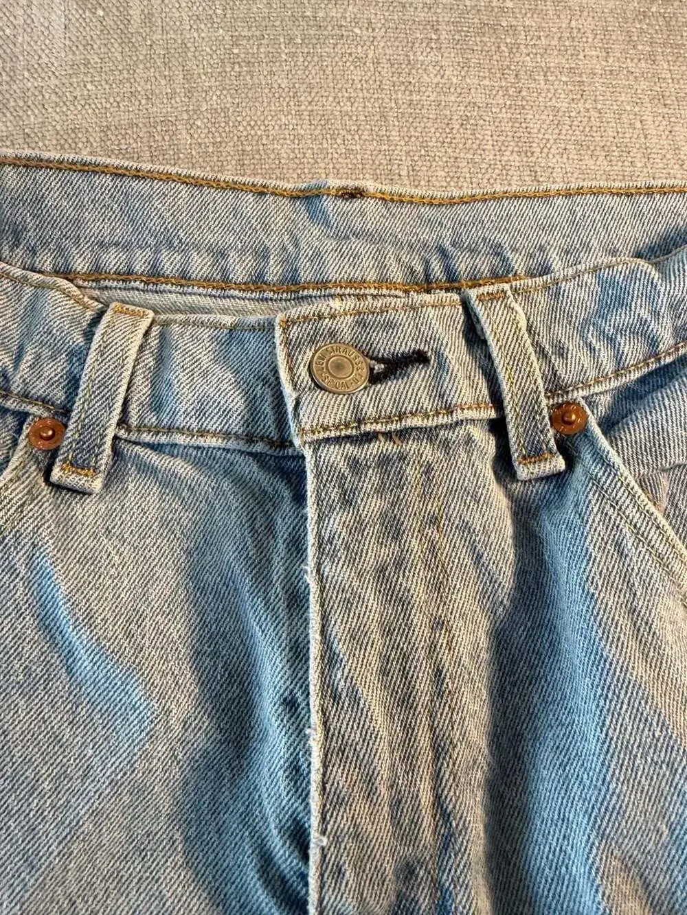 Levi's 505 Regular Fit Jeans Light Wash Size 34x34